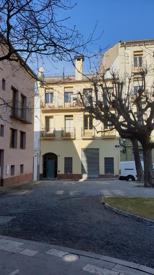 Casa Matilda - Apartamento Con Chimenea, Vistas, Rustico-Elegante En El Centro Sant Joan de les Abadesses Buitenkant foto